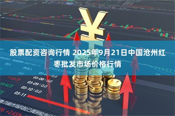 股票配资咨询行情 2025年9月21日中国沧州红枣批发市场价格行情